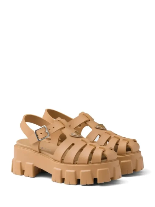 PRADA Monolith 55mm sandals
