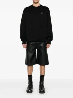 PRADA Polo shirt with triangle logo