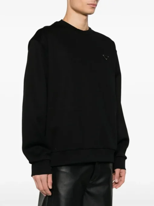PRADA Polo shirt with triangle logo