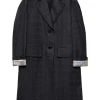PRADA Single-breasted wool coat