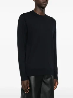 GIVENCHY Pullover in cotone e seta