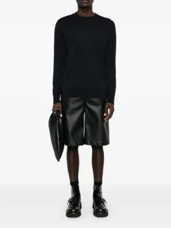 GIVENCHY Pullover in cotone e seta