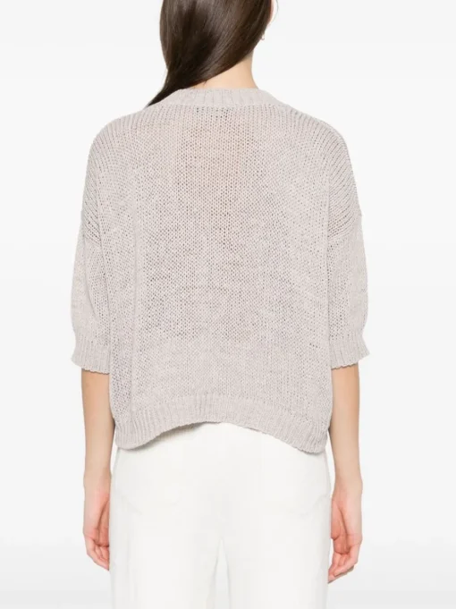 ROBERTO COLLINA Fair Isle pattern sweater