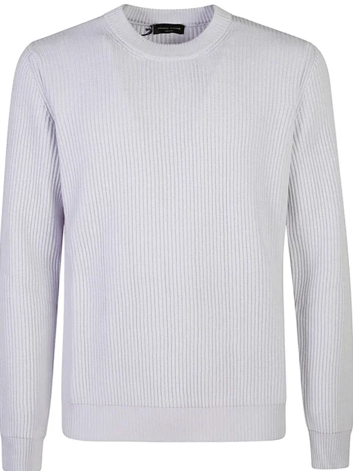 ROBERTO COLLINA Ribbed sweater