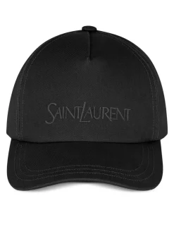 SAINT LAURENT Baseball hat with embroidered logo