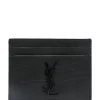 SAINT LAURENT Card holder with application