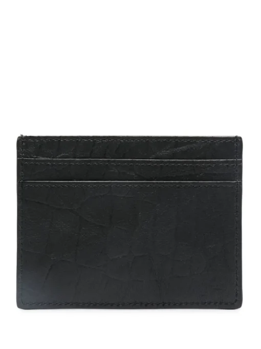 SAINT LAURENT Card holder with application