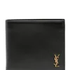 SAINT LAURENT Cassandre East/West micro wallet