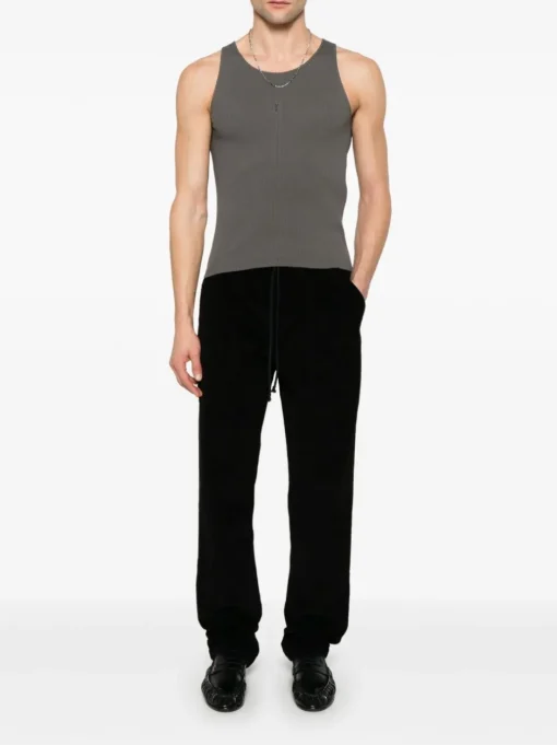 SAINT LAURENT RIBBED TANK TOP