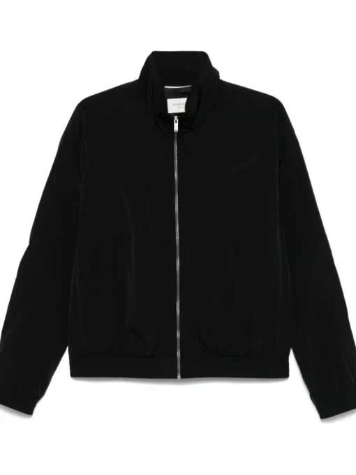 SAINT LAURENT , wrinkled effect nylon blouson
