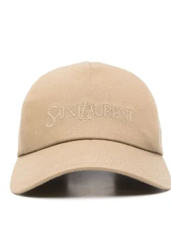 SAINT LAURENT Baseball hat with embroidered logo