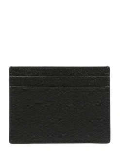 SAINT LAURENT Card holder with logo