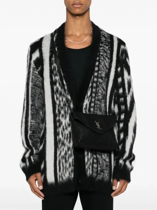 SAINT LAURENT Large Cassandre envelope clutch