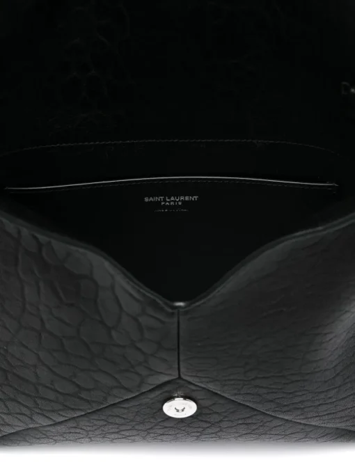SAINT LAURENT Large Cassandre envelope clutch