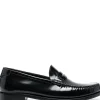 SAINT LAURENT Le Loafer shiny leather moccasins