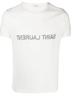 SAINT LAURENT T-shirt with print