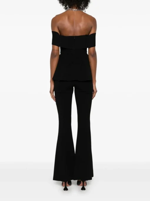 SELF PORTRAIT Self-Portrait One-piece jumpsuit with open shoulders