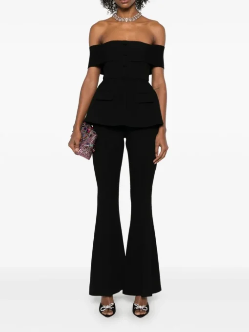 SELF PORTRAIT Self-Portrait One-piece jumpsuit with open shoulders