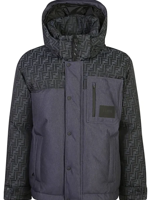 FENDI Ski Jacket FF Jacquard jacket