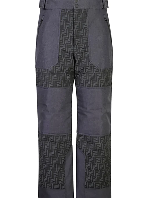 FENDI Ski Pants FF Jacquard trousers