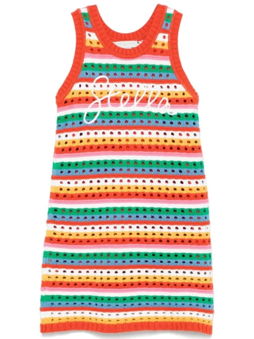 Kids STELLA Mc.CARTNEY KIDS Stella McCartney Kids Openwork knit dress