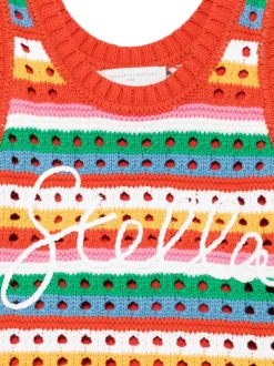 Kids STELLA Mc.CARTNEY KIDS Stella McCartney Kids Openwork knit dress