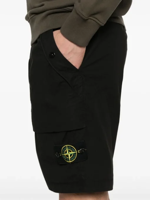 STONE ISLAND Compass badge shorts