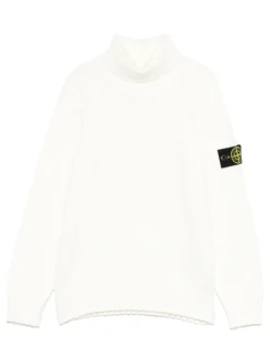 Kids/BOY STONE ISLAND KIDS Stone Island Junior Felpa con applicazione Compass