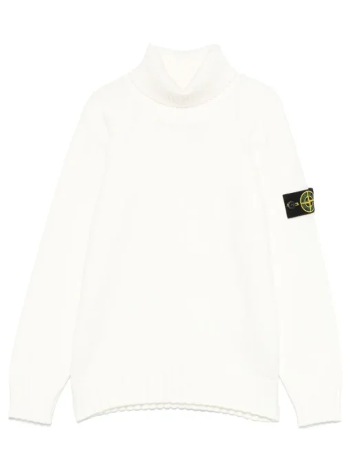 Kids/BOY STONE ISLAND KIDS Stone Island Junior Felpa con applicazione Compass