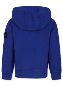 Kids/BOY STONE ISLAND KIDS Stone Island Junior Felpa con applicazione Compass