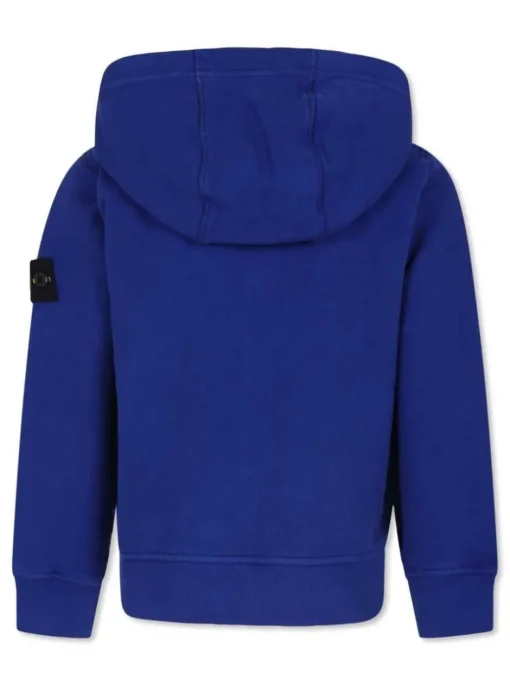 Kids/BOY STONE ISLAND KIDS Stone Island Junior Felpa con applicazione Compass