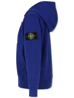 Kids/BOY STONE ISLAND KIDS Stone Island Junior Felpa con applicazione Compass