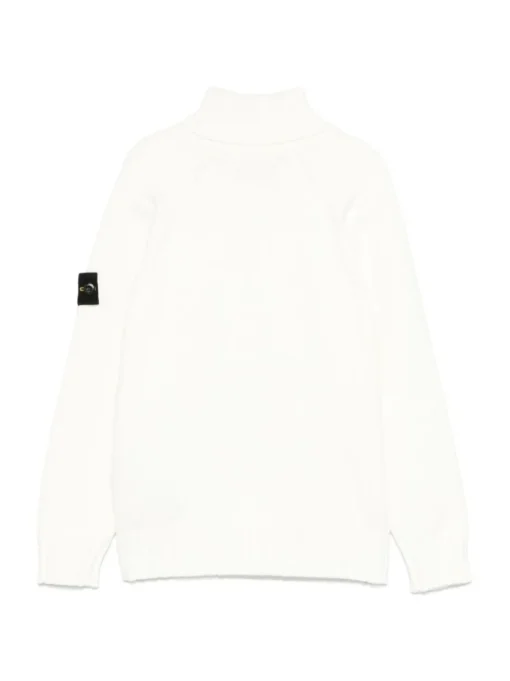 Kids/BOY STONE ISLAND KIDS Stone Island Junior Felpa con applicazione Compass