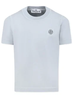 Kids/BOY STONE ISLAND KIDS Stone Island Junior Organic cotton T-shirt