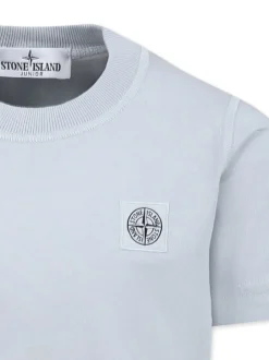 Kids/BOY STONE ISLAND KIDS Stone Island Junior Organic cotton T-shirt