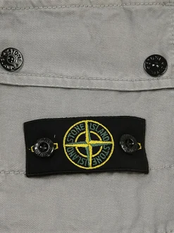 Kids/BOY STONE ISLAND KIDS Stone Island Junior Pantaloni cargo con stemma della bussola