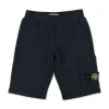 Kids/BOY STONE ISLAND KIDS Stone Island Junior Shorts with Compass application