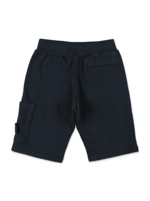 Kids/BOY STONE ISLAND KIDS Stone Island Junior Shorts with Compass application