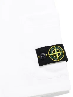 Kids/BOY STONE ISLAND KIDS Stone Island Junior Shorts with Compass application