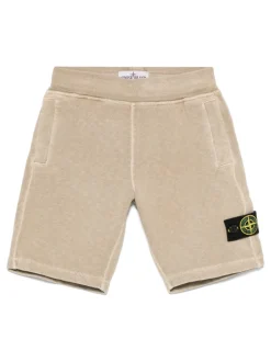 Kids/BOY STONE ISLAND KIDS Stone Island Junior Sports shorts with Compass application