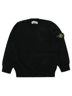 Kids/BOY STONE ISLAND KIDS Stone Island Junior Sweatshirt with Compass motif