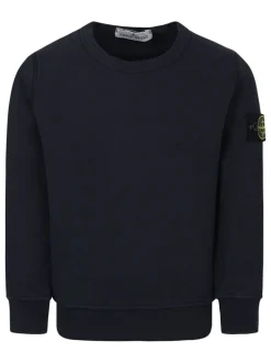 Kids/BOY STONE ISLAND KIDS Stone Island Junior Sweatshirt with Compass application