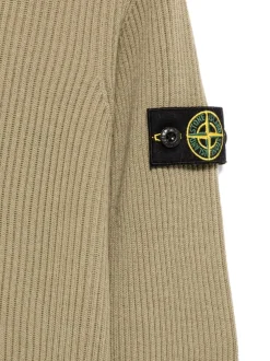 Kids/BOY STONE ISLAND KIDS Stone Island Junior Sweater with Compass application