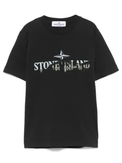 Kids/BOY STONE ISLAND KIDS Stone Island Junior T-shirt with logo
