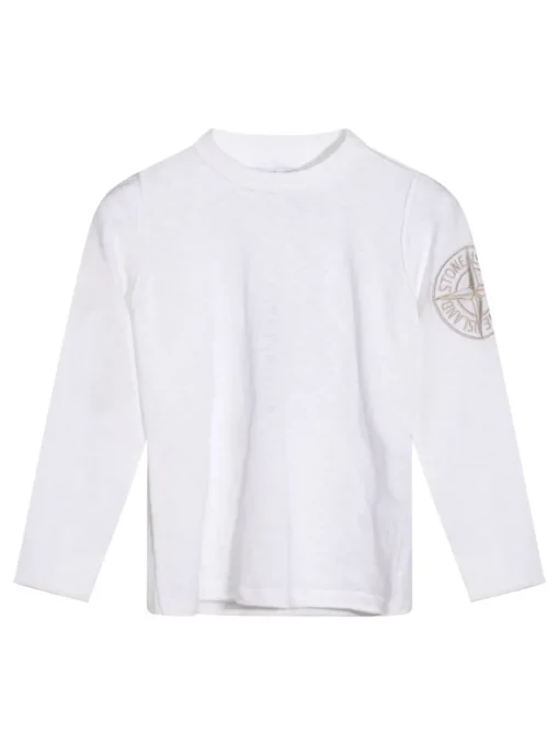 Kids/BOY STONE ISLAND KIDS Stone Island Junior T-shirt with embroidery