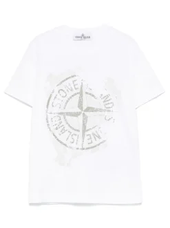 Kids/BOY STONE ISLAND KIDS Stone Island Junior T-shirt with print