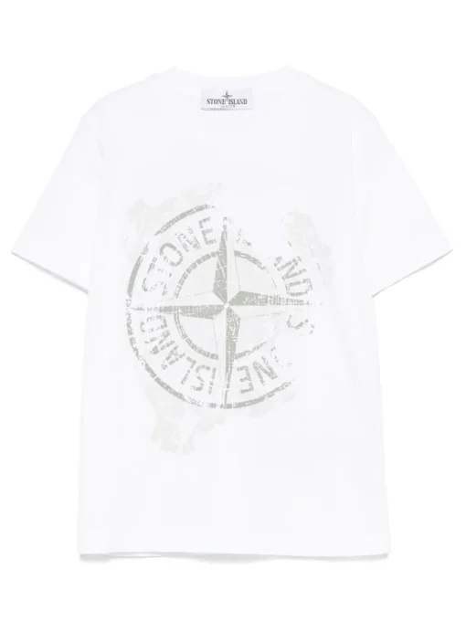 Kids/BOY STONE ISLAND KIDS Stone Island Junior T-shirt with print