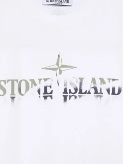 Kids/BOY STONE ISLAND KIDS Stone Island Junior T-shirt with print