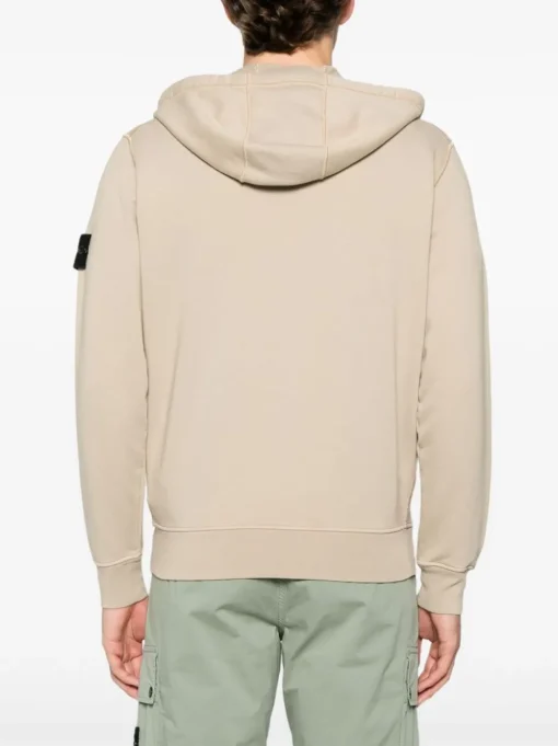 STONE ISLAND JuniorHooded sweatshirt with Compass application