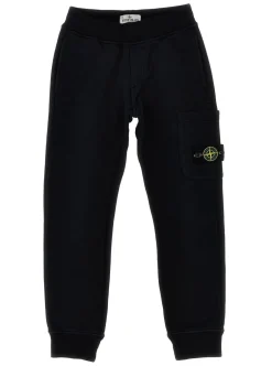 Kids/BOY STONE ISLAND KIDS Stone Island JuniorJoggers with logo